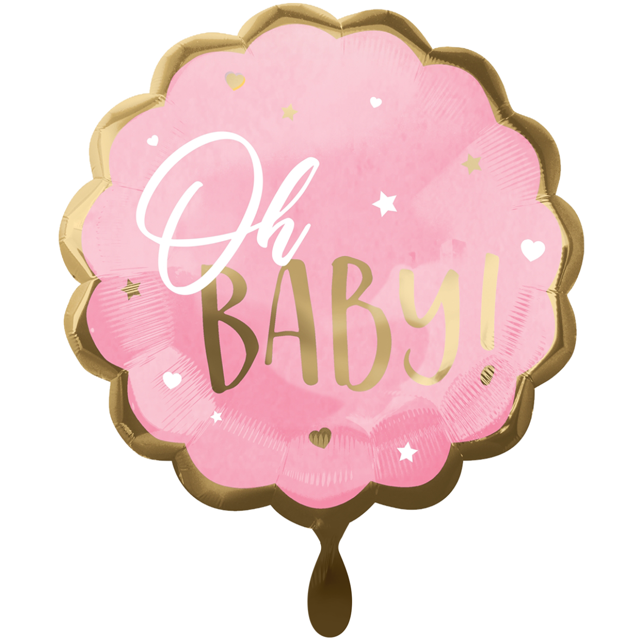 1 Balloon XXL - Pink Baby Girl