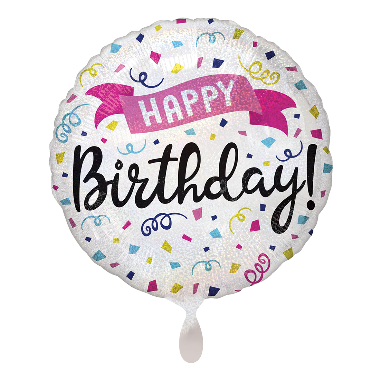 1 Ballon - Happy Birthday Sparkle Banner