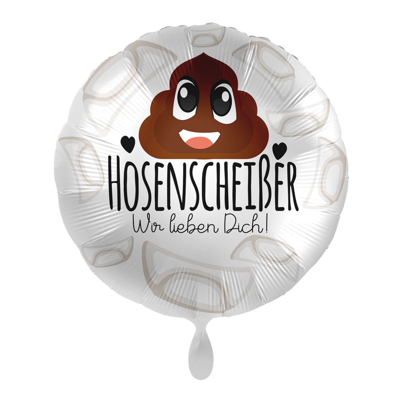 1 Ballon - Hosenscheißer