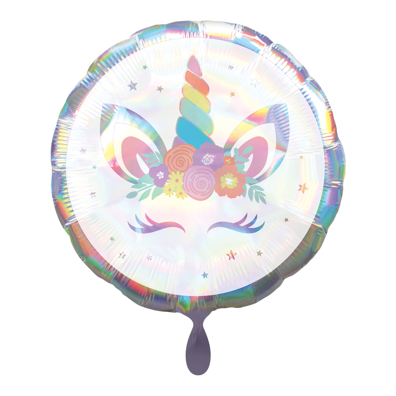 1 Balloon - Unicorn Party Iridescent
