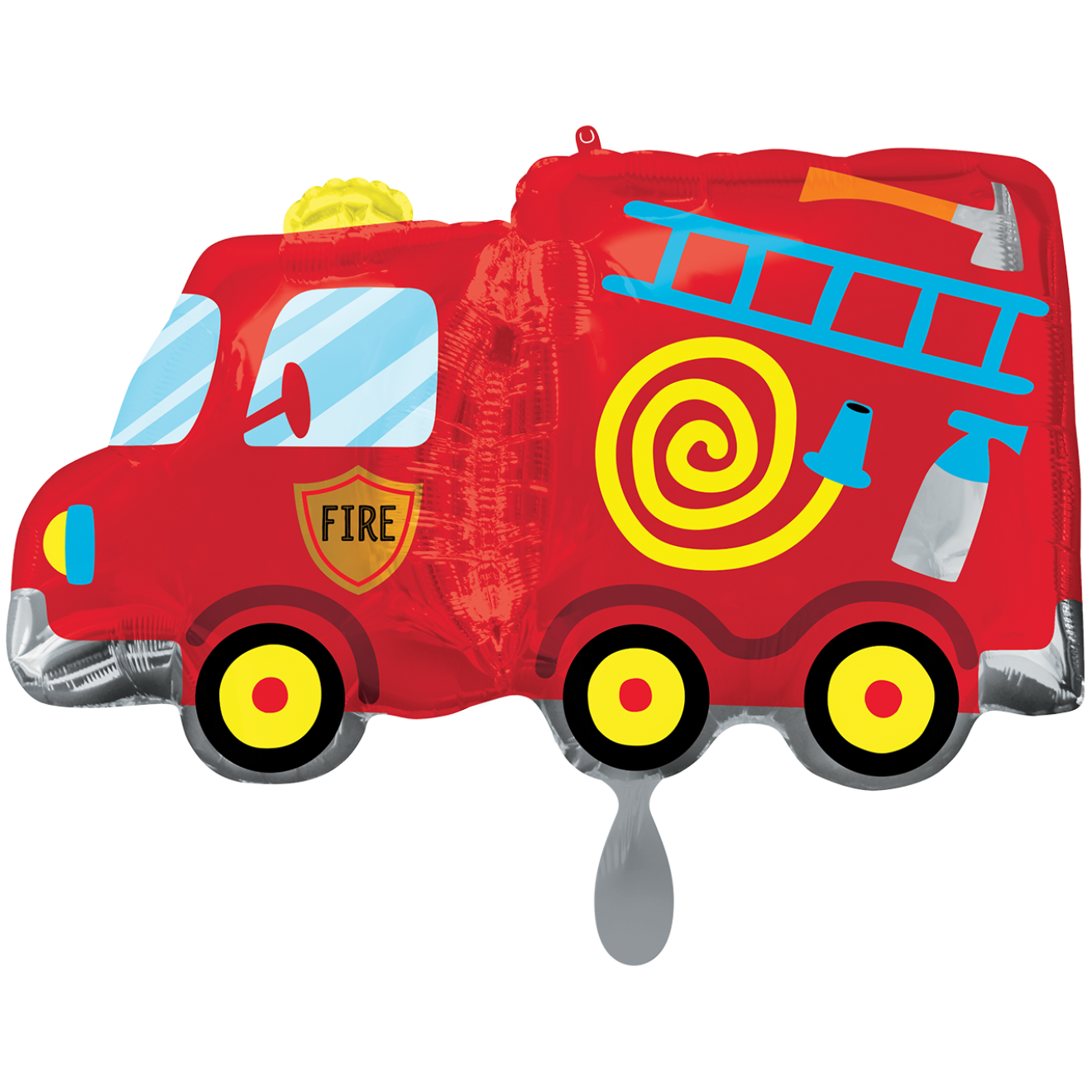 1 Balloon XXL - Fire Truck