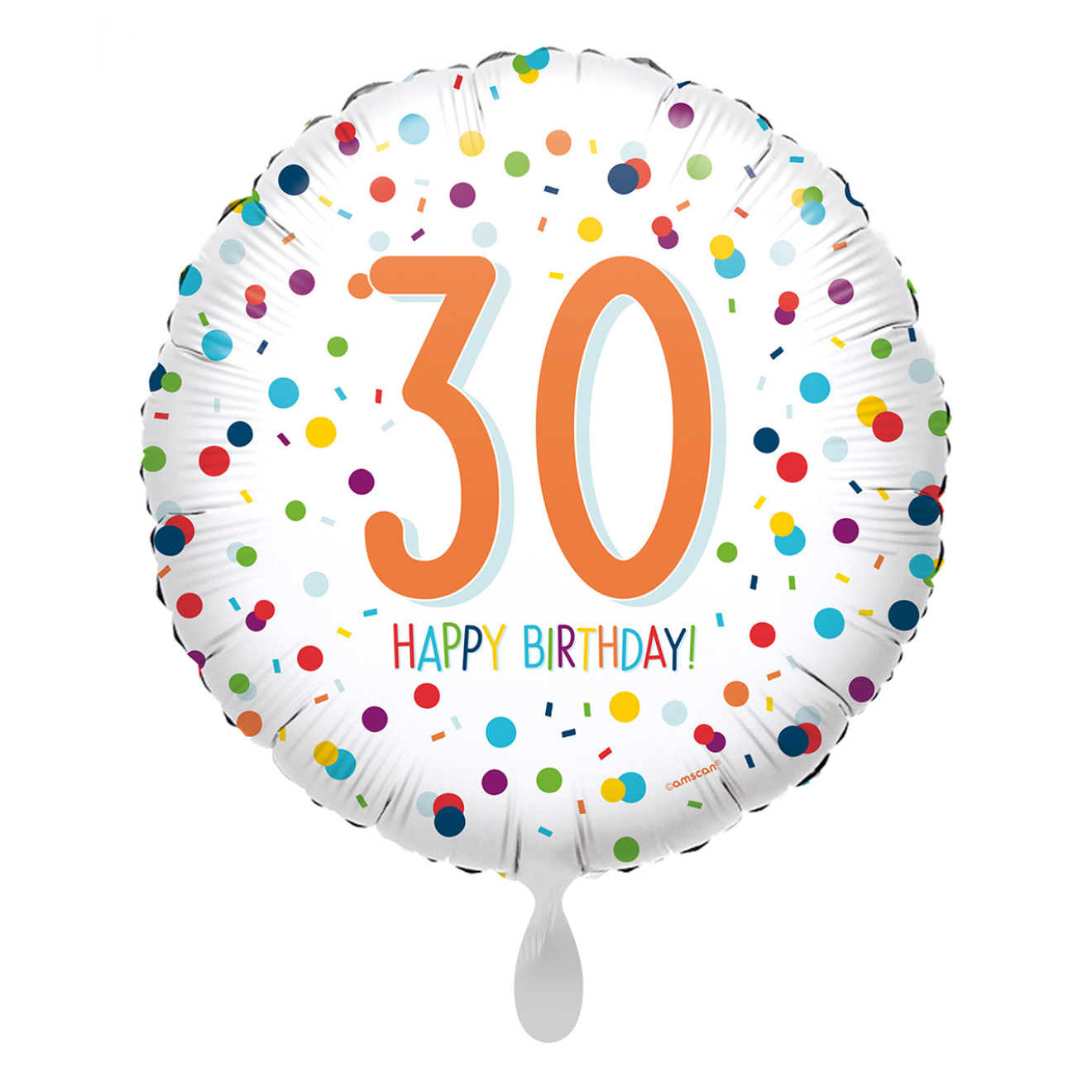 1 Balloon - EU Confetti Birthday 30
