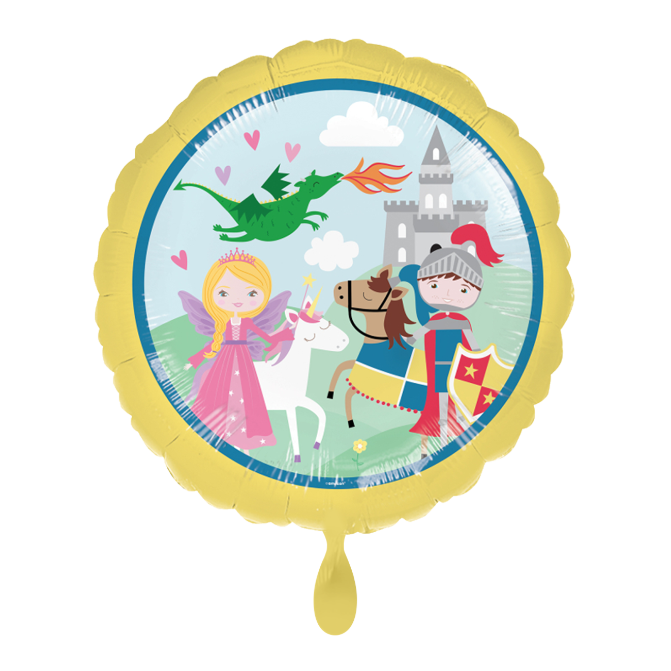 1 Balloon - Princess & Knight
