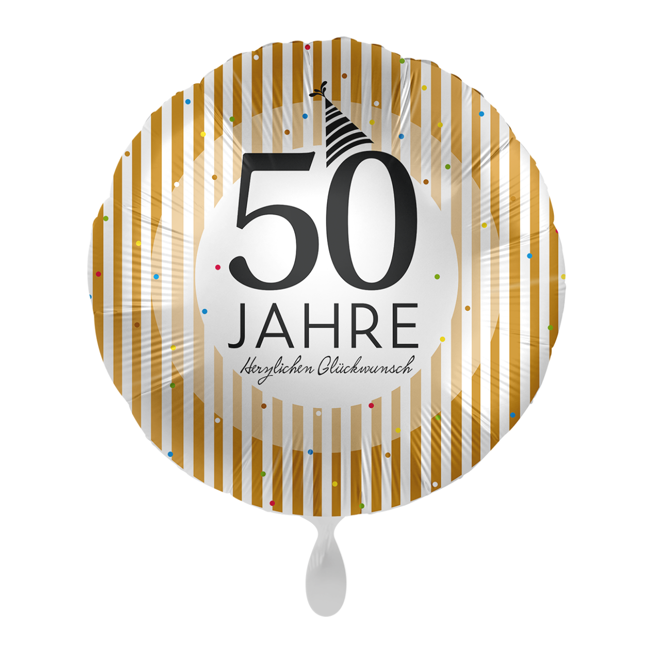 1 Ballon - 50 Jahre Golden Stripes