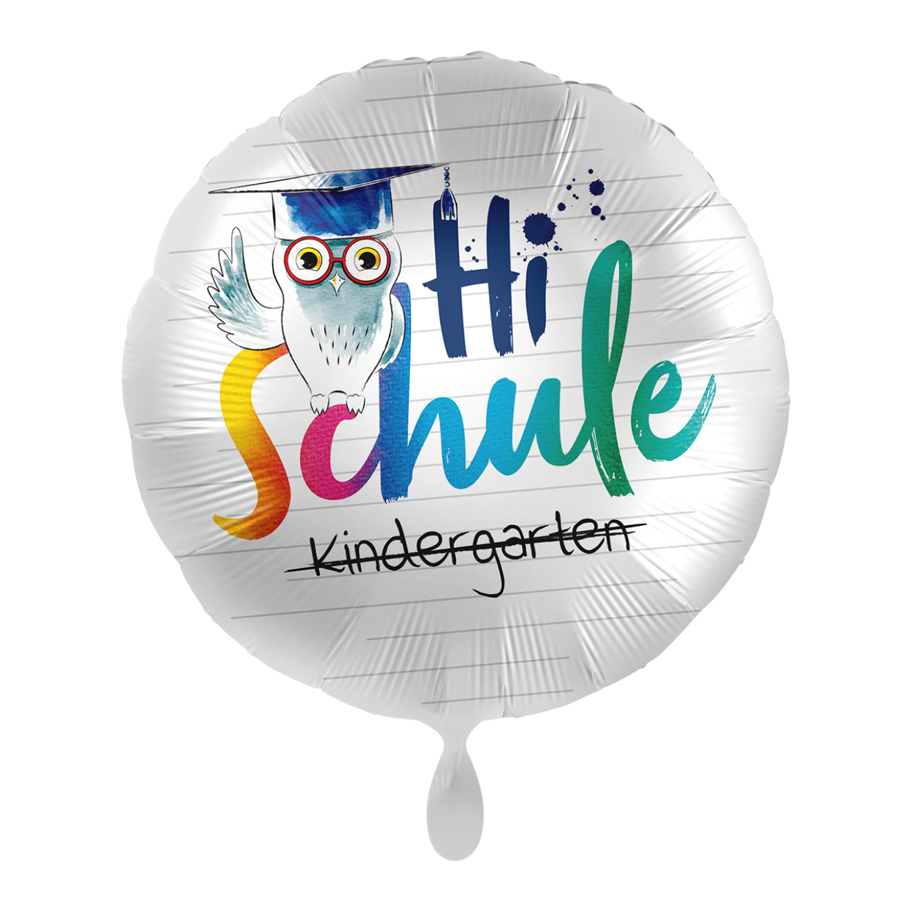 1 Ballon - Hi Schule Eule