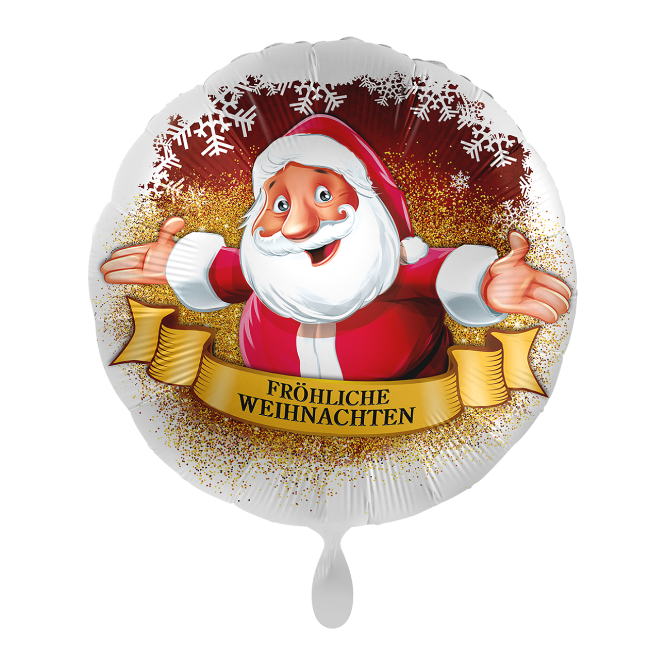 1 Ballon - Weihnachtsgrüße