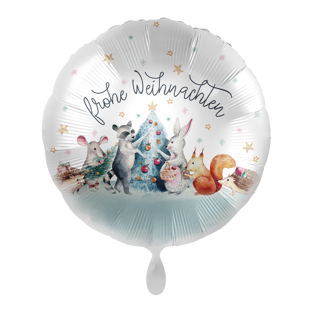 1 Ballon - Christmas Woodland