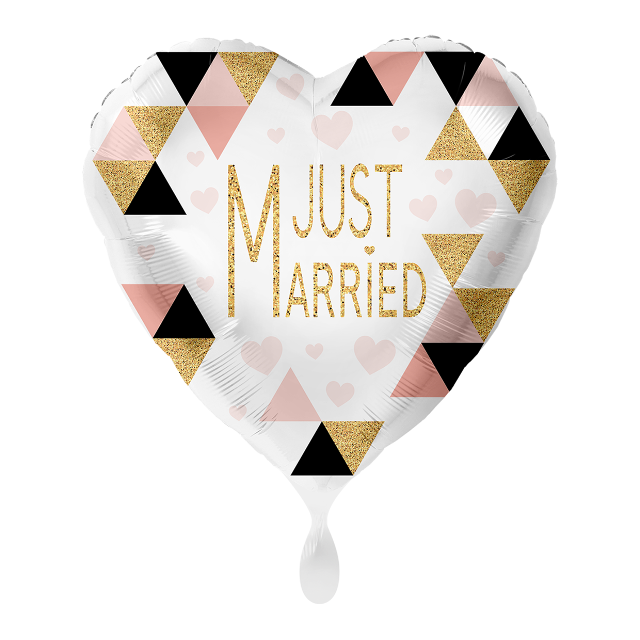 1 Ballon - Just Married Modern