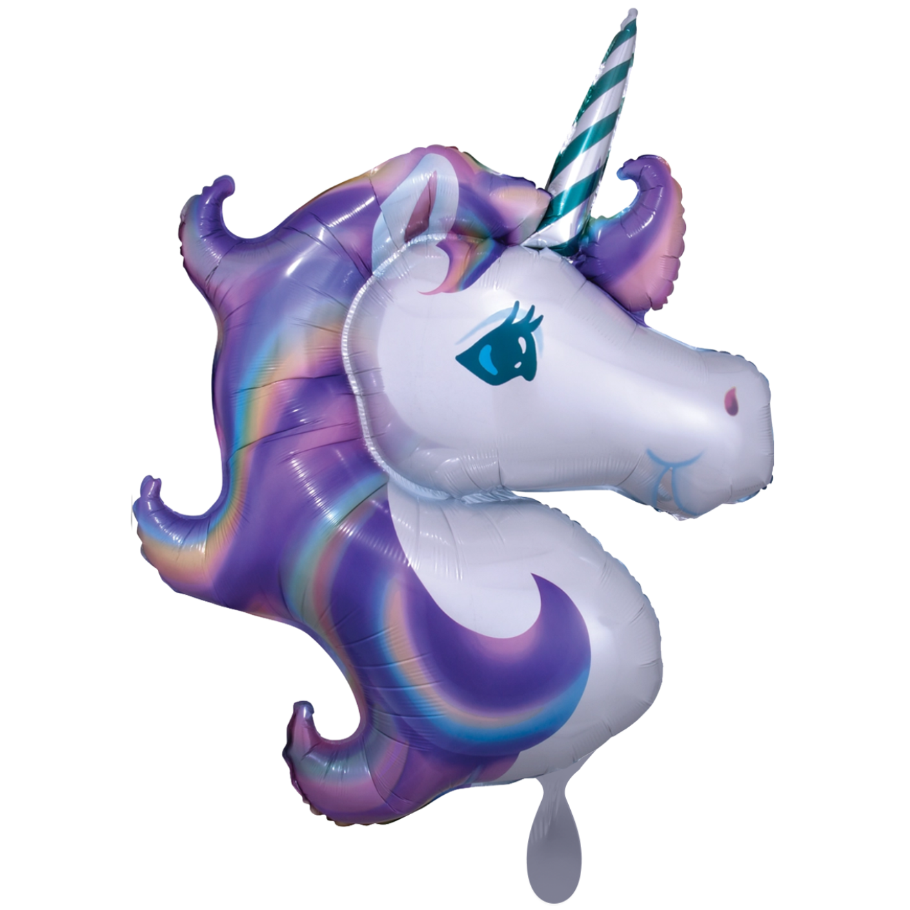 1 Ballon XXL - Einhorn Pastel