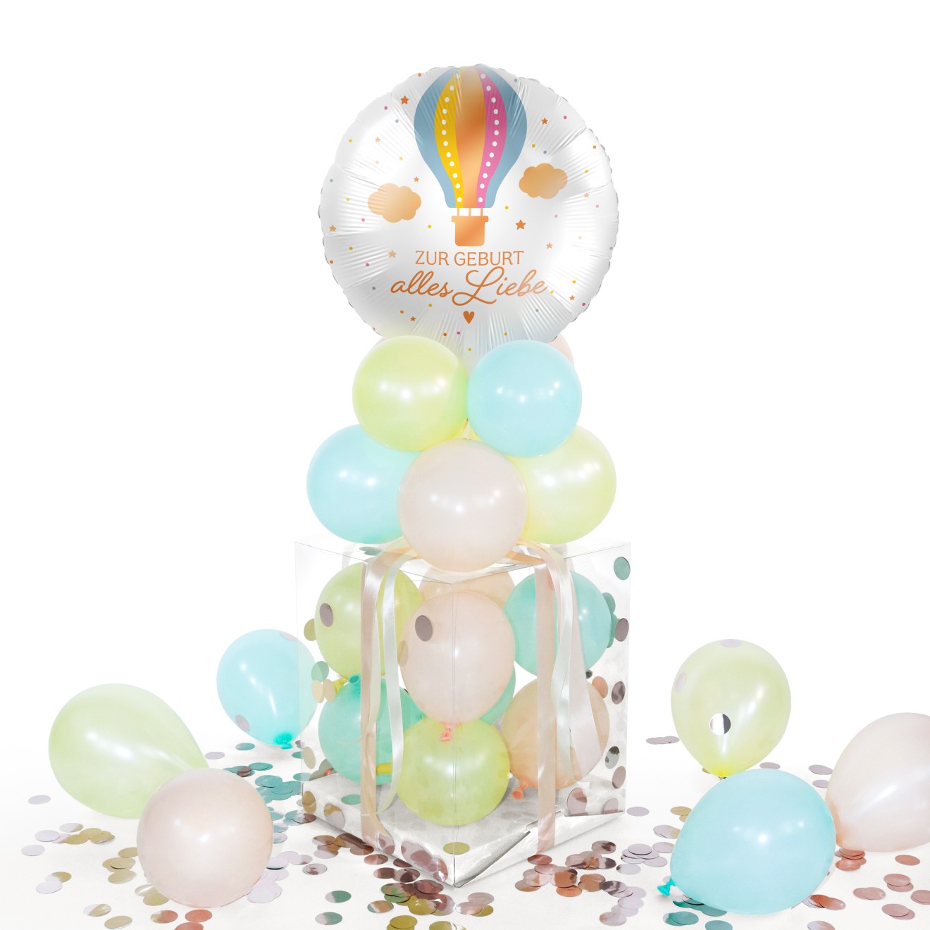 Balloha® Box - DIY Zur Geburt Heißluftballon
