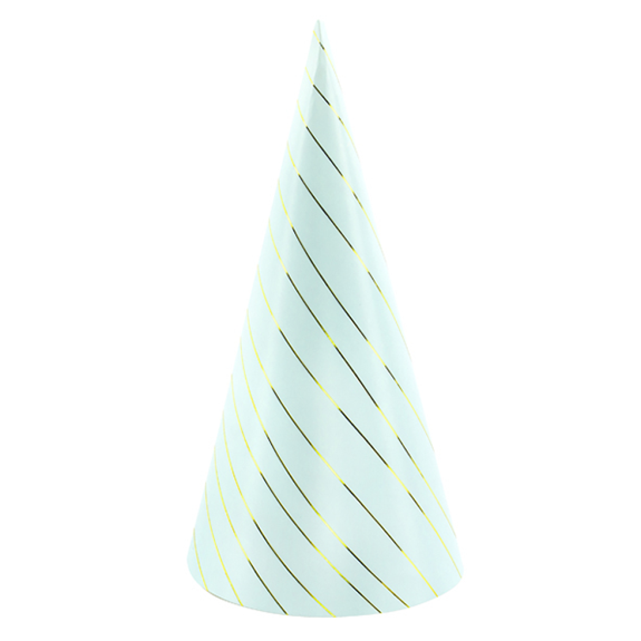 6 Partyhüte - Stripey