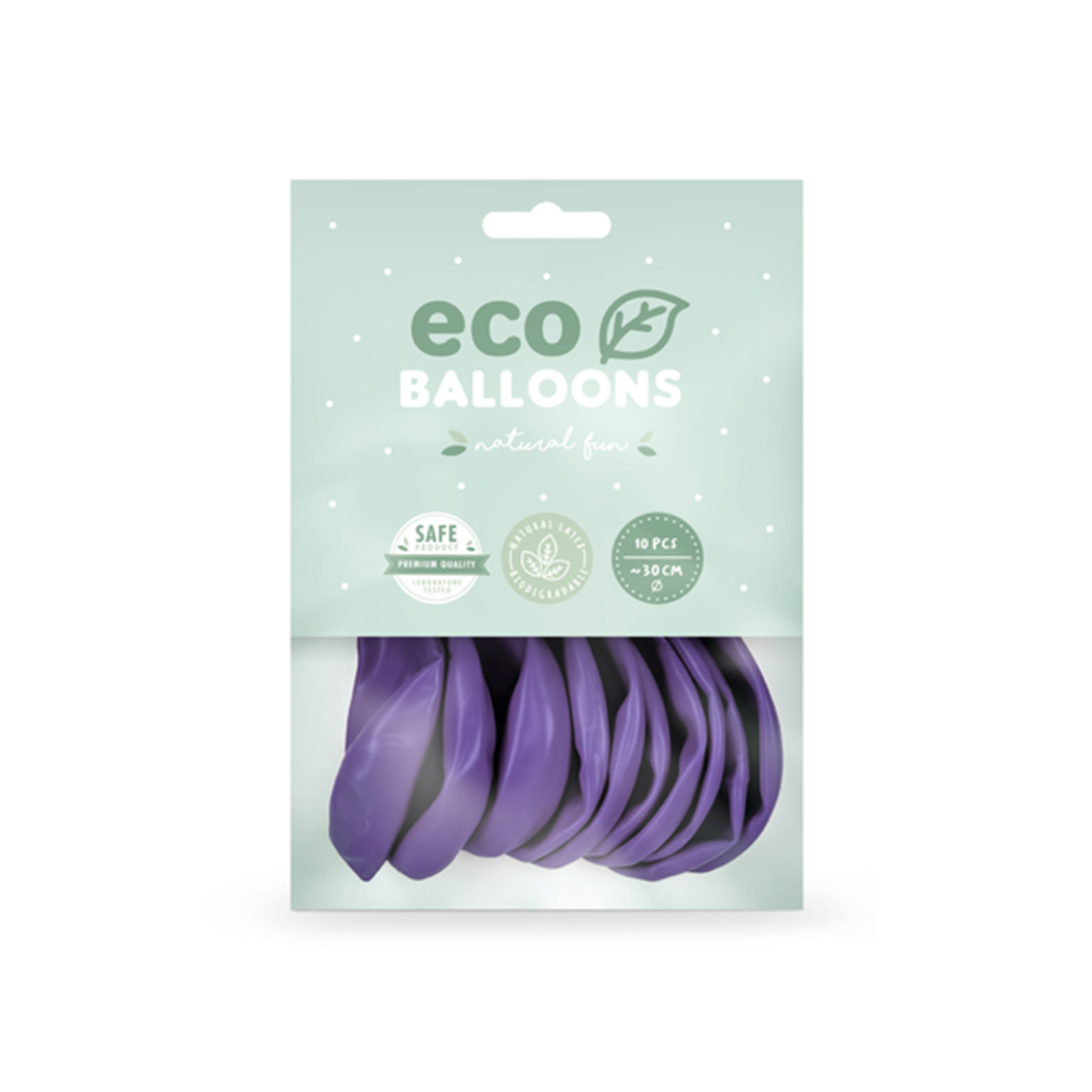 10 ECO-Luftballons - Ø 30cm - Lavendel