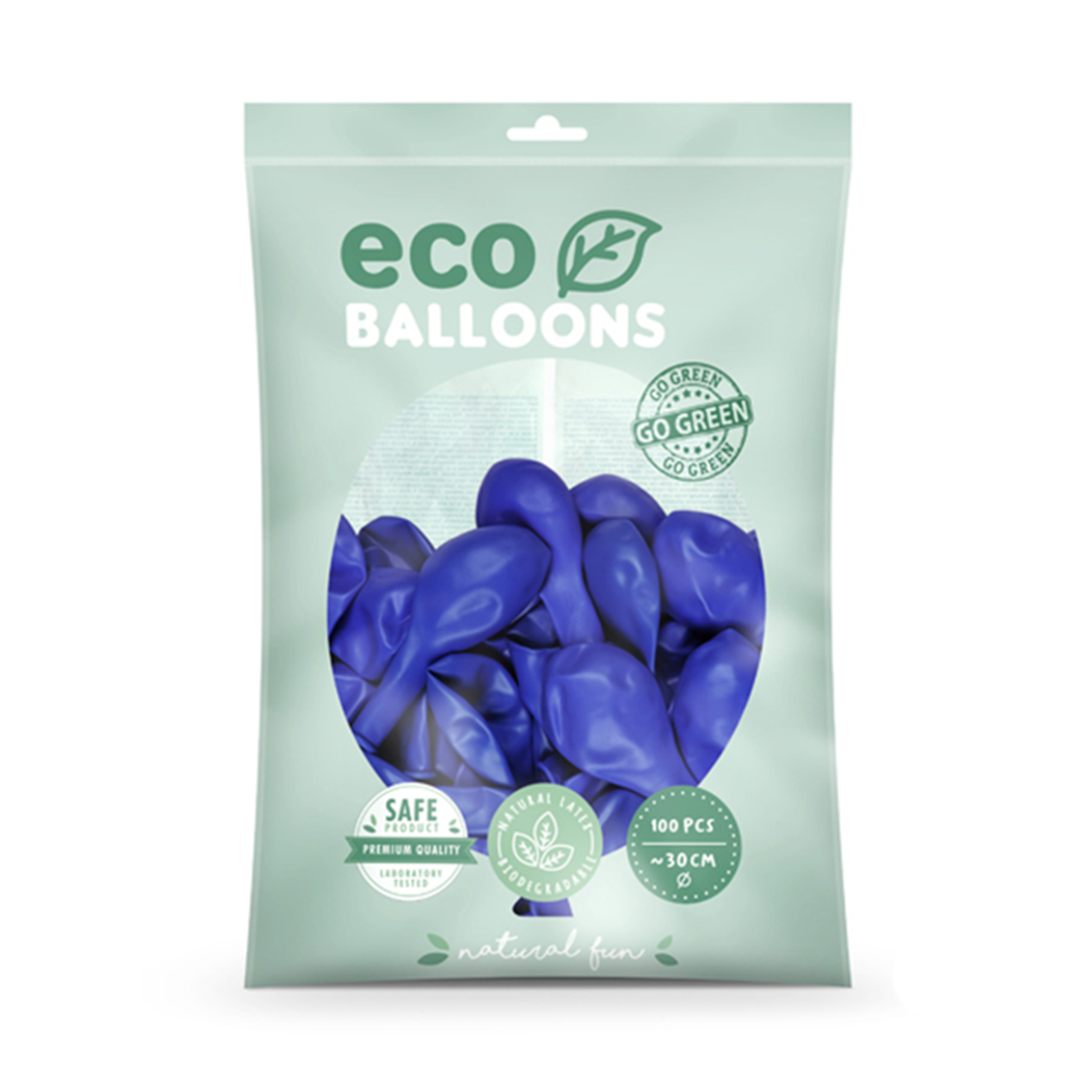 100 ECO-Luftballons - Ø 30cm - Ultramarine