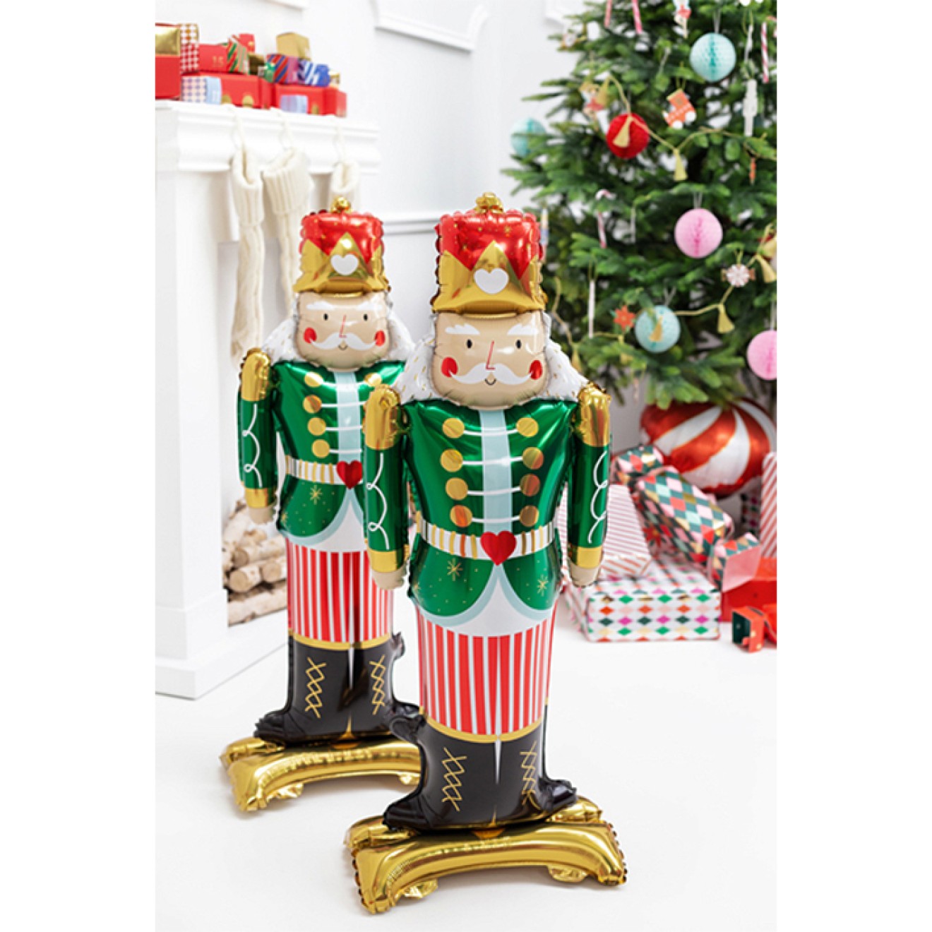 1 Ballon XXL mit Standfuß - Nutcracker