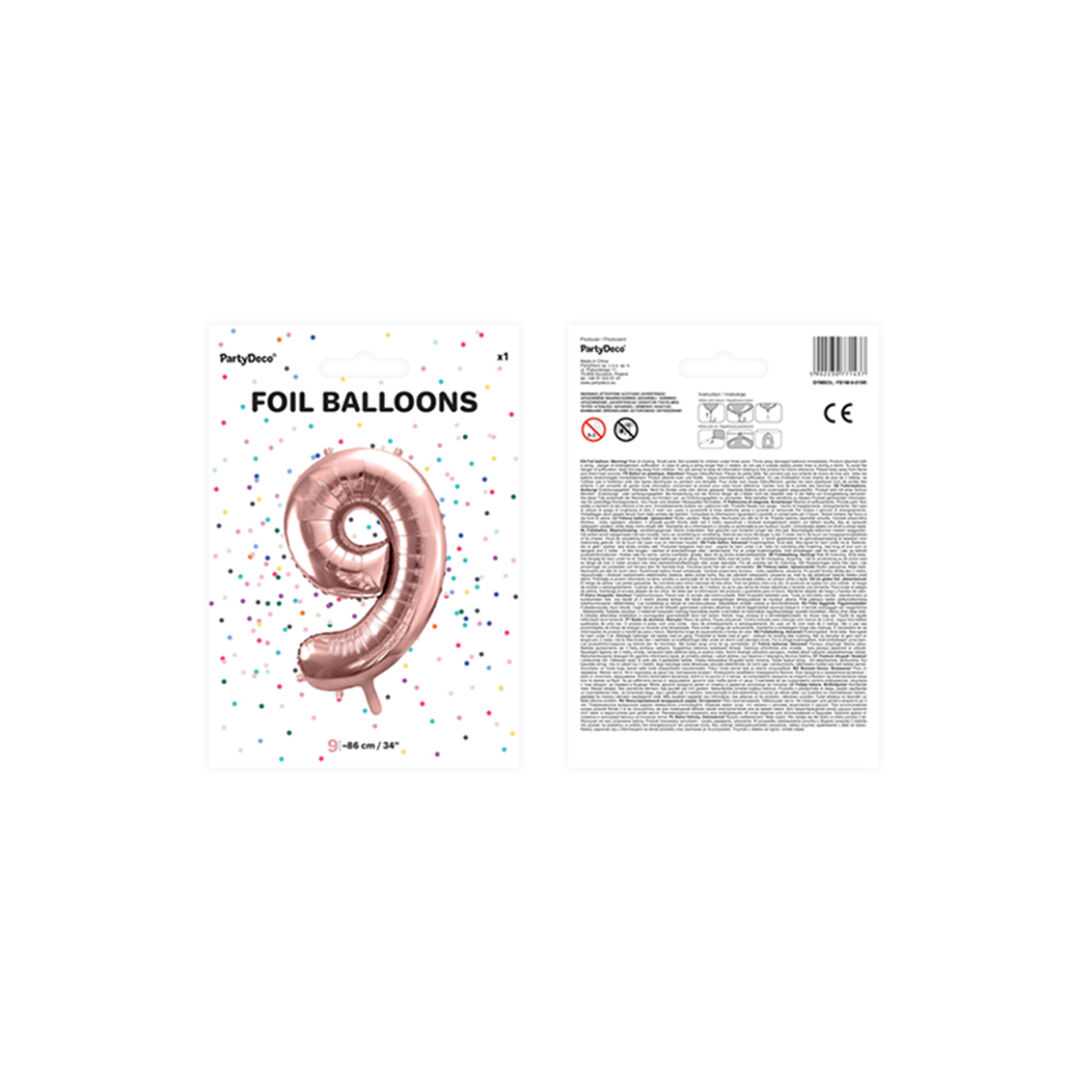 1 Balloon - Stern - Silk Lustre - Pastel Lila