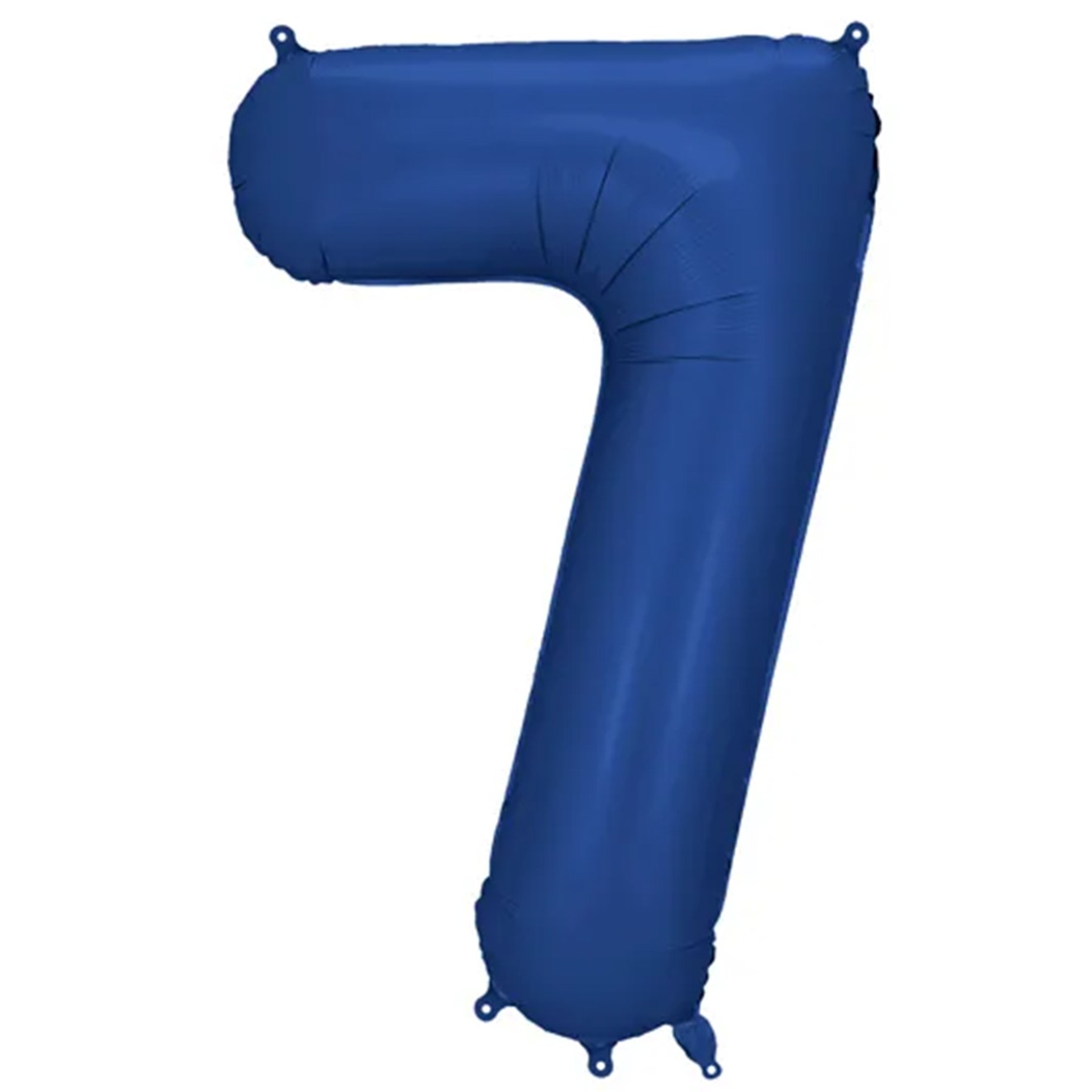 1 Ballon XXL - Zahl 7 - Navy Blue