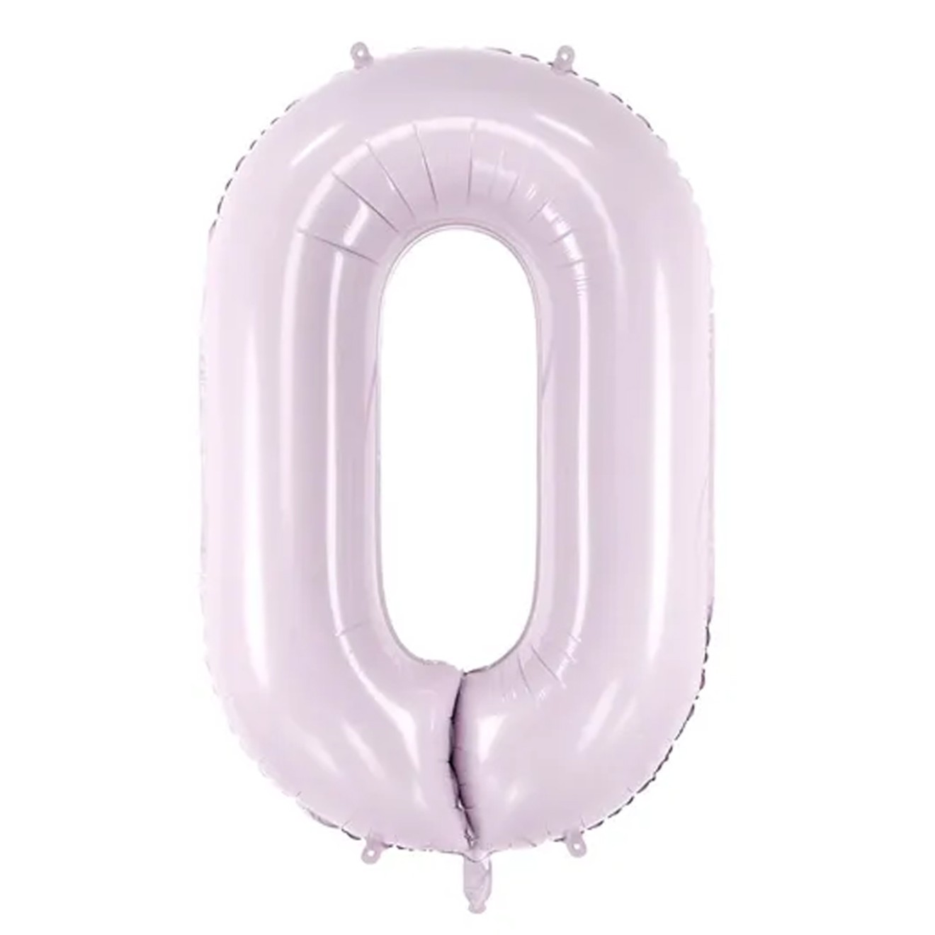 1 Balloon XL - Zahl 0 - Lila