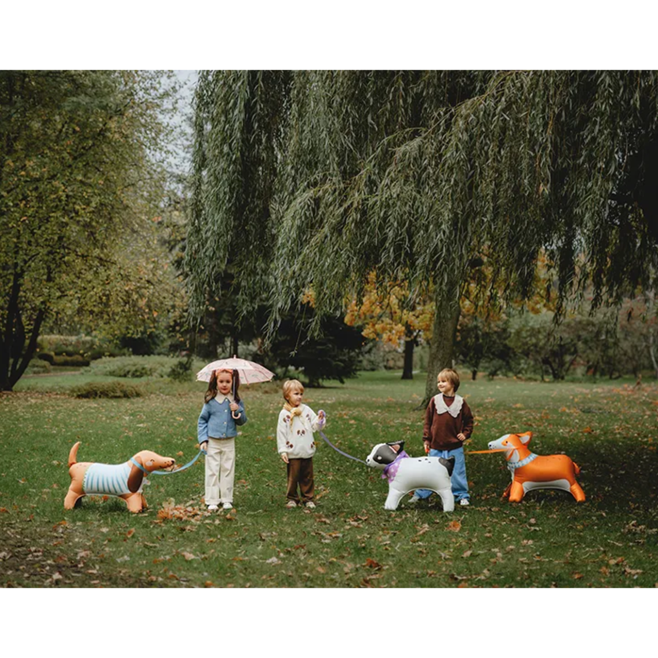 1 Standing Balloon XXL - Corgi Dog