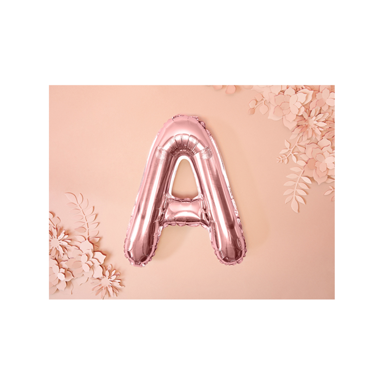 1 Ballon XS - Buchstabe A - RoseGold