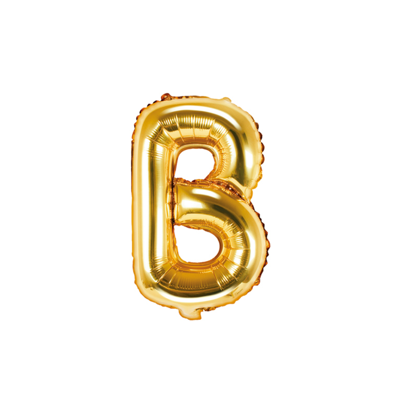 1 Ballon XS - Buchstabe B - Gold