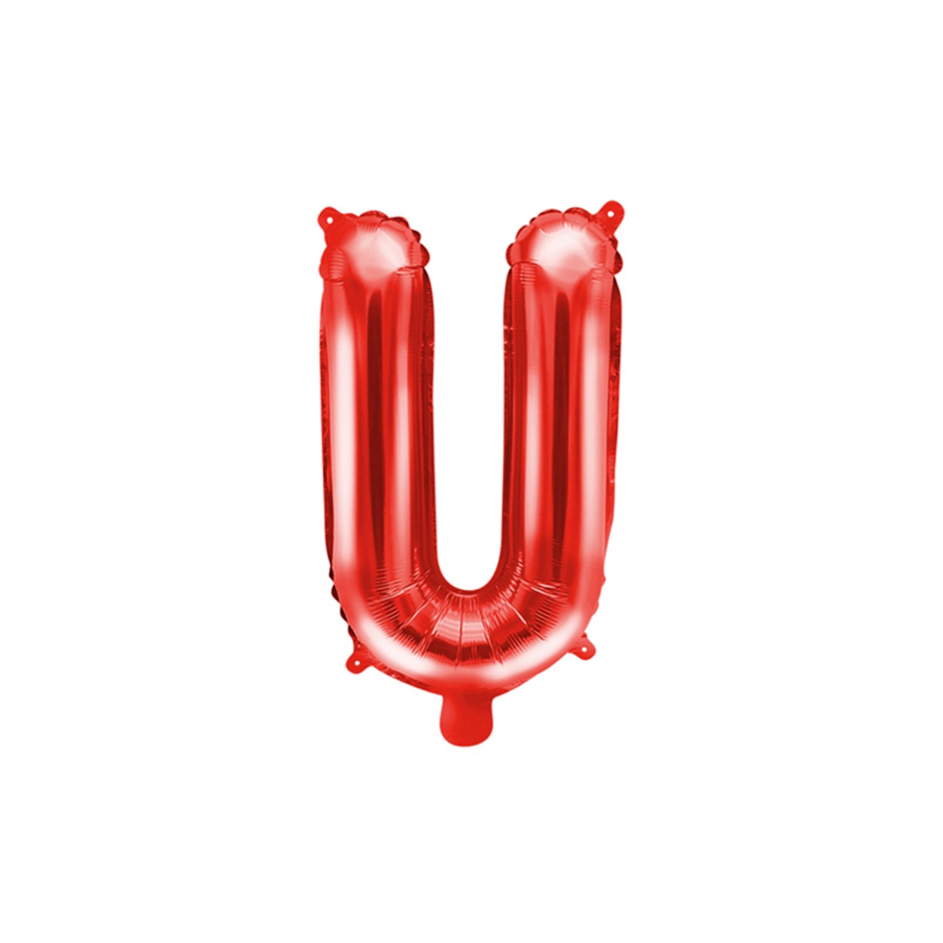 1 Ballon XS - Buchstabe U - Rot