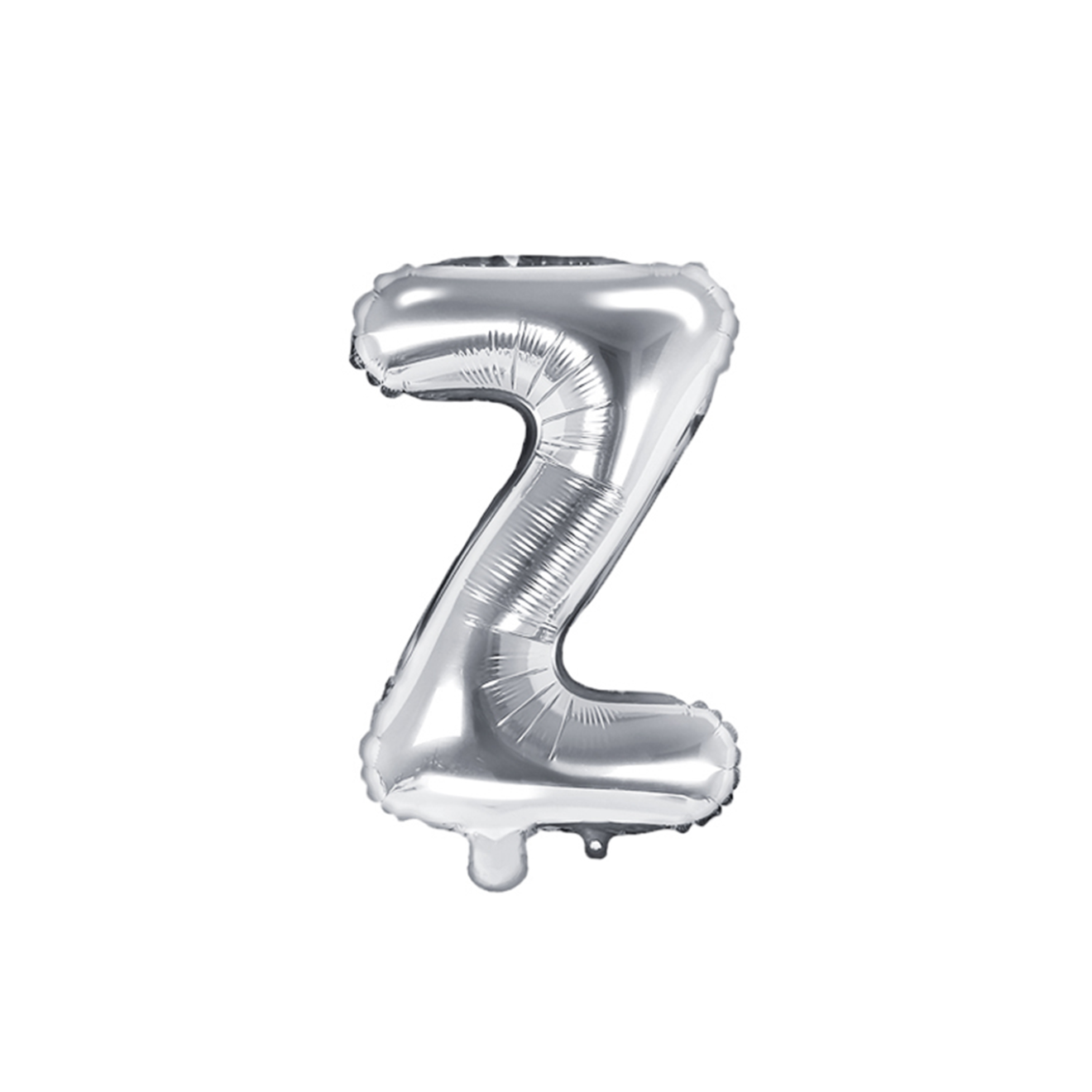 1 Ballon XS - Buchstabe Z - Silber