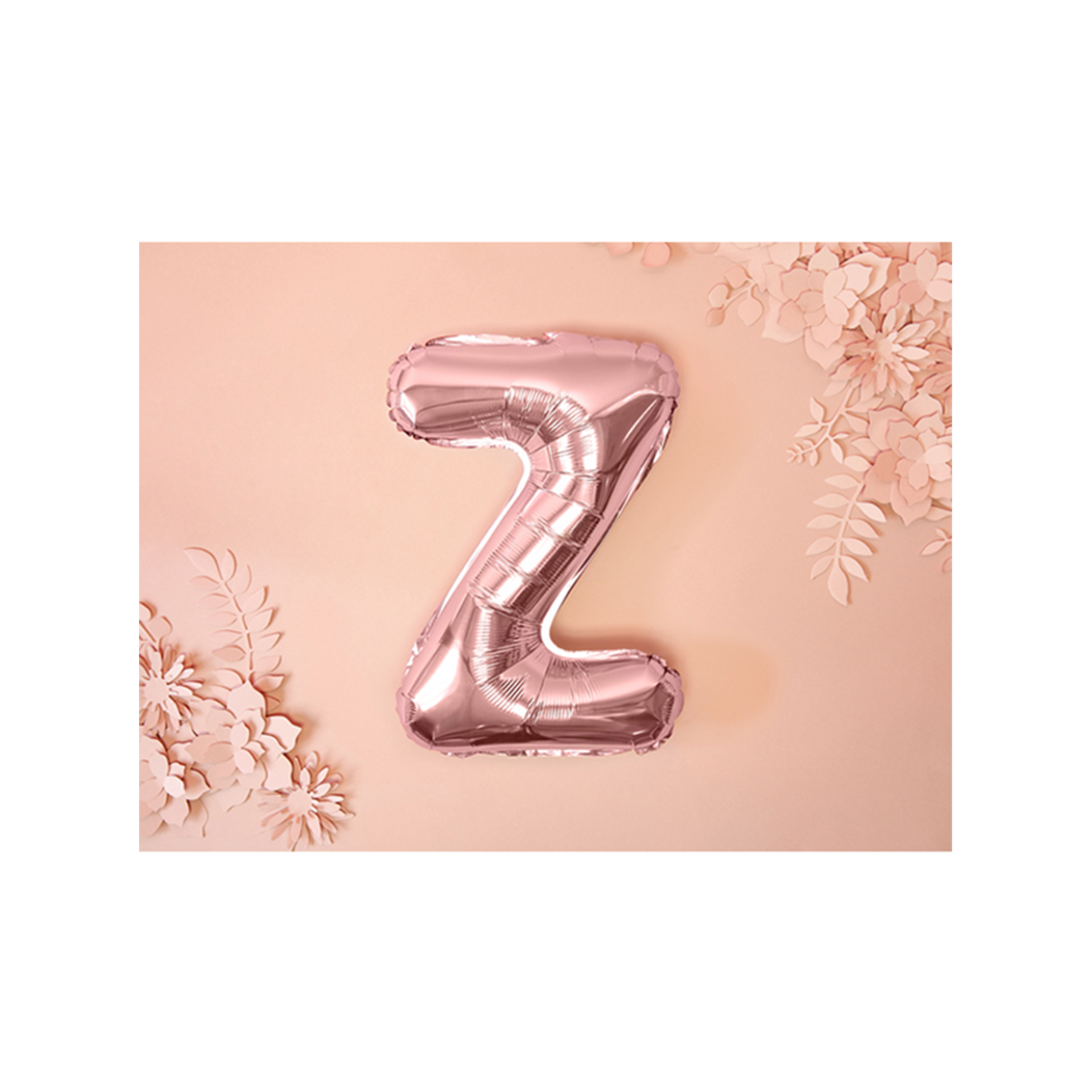 1 Ballon XS - Buchstabe Z - RoseGold