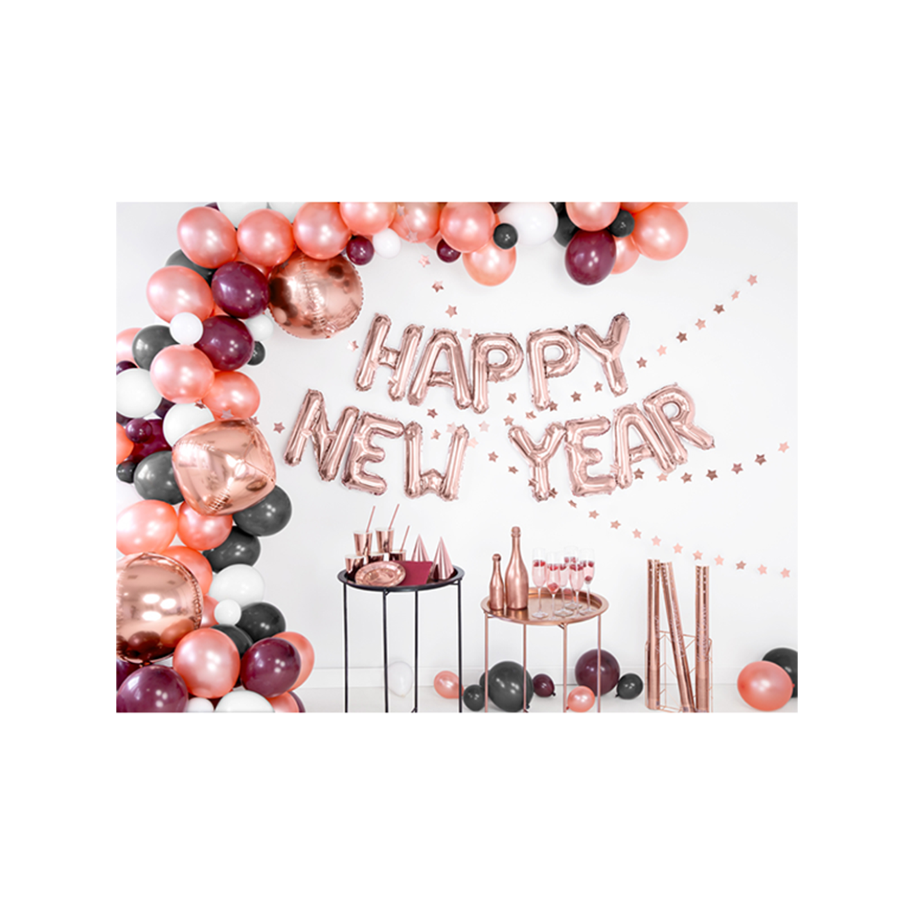 1 Ballon XS - Buchstabe Z - RoseGold