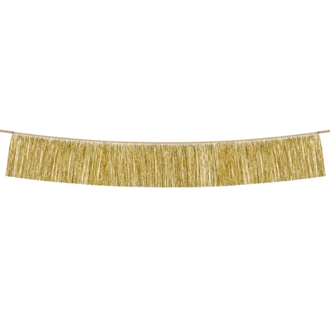 1 Girlande - Fringe Girlande Gold