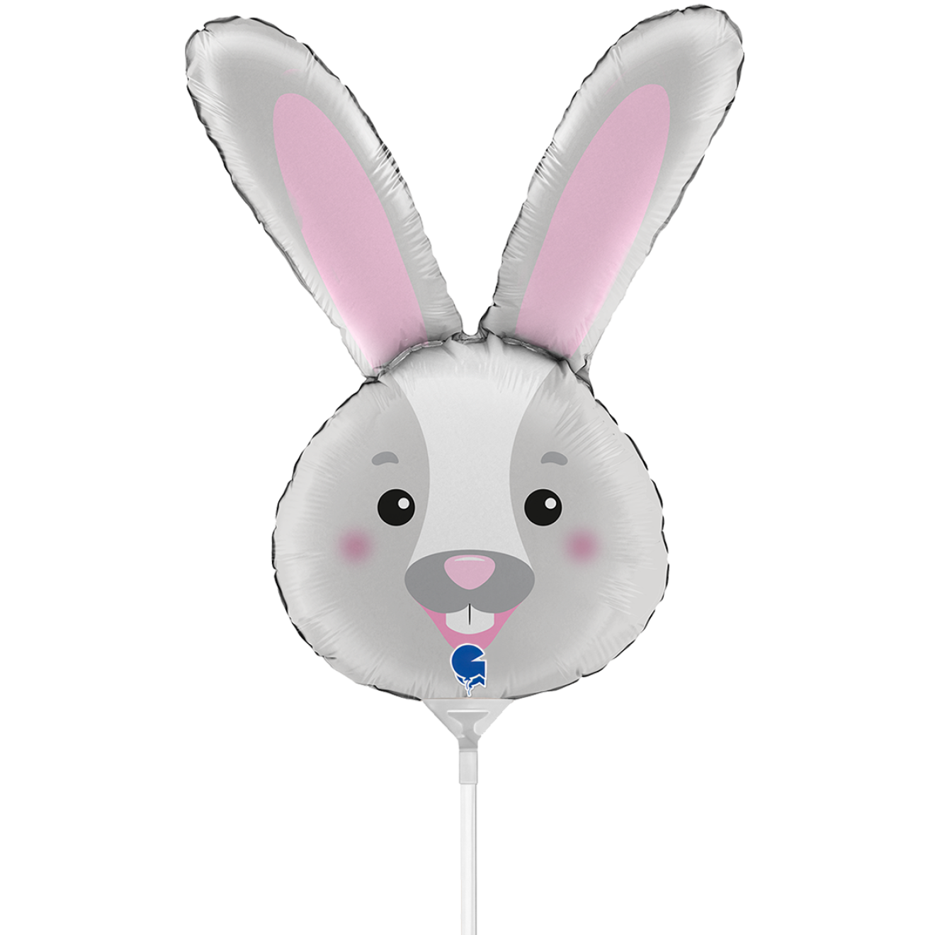 10 Miniballoons Airfilled - Bunny Head (Unverpackt)
