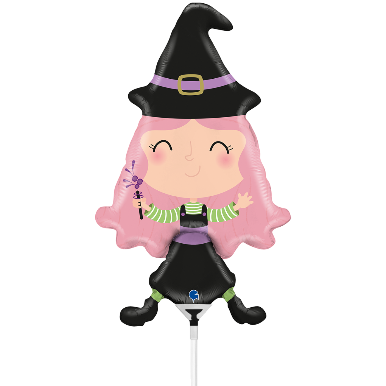 10 Miniballoons Airfilled - Lovable Witch (Unverpackt)