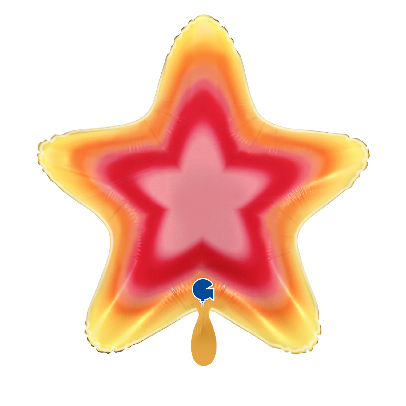 1 Balloon XL - Star Pink Aura