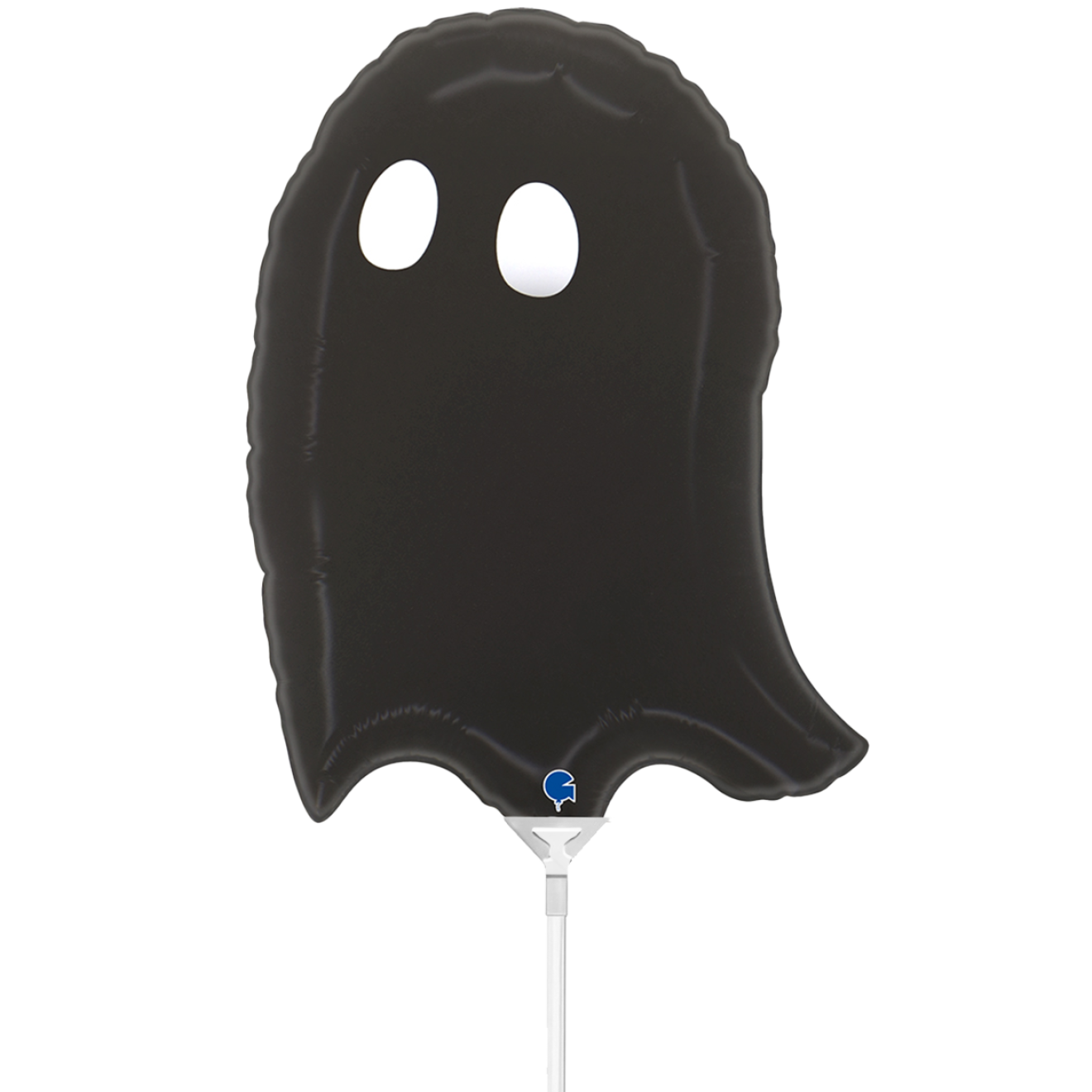 10 Miniballoons Airfilled - Dark Lil' Ghost mini (Unverpackt)