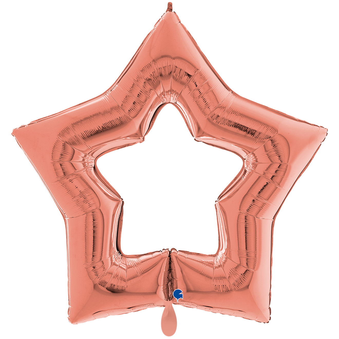 1 Balloon XXL - Linky Star - Rose Gold