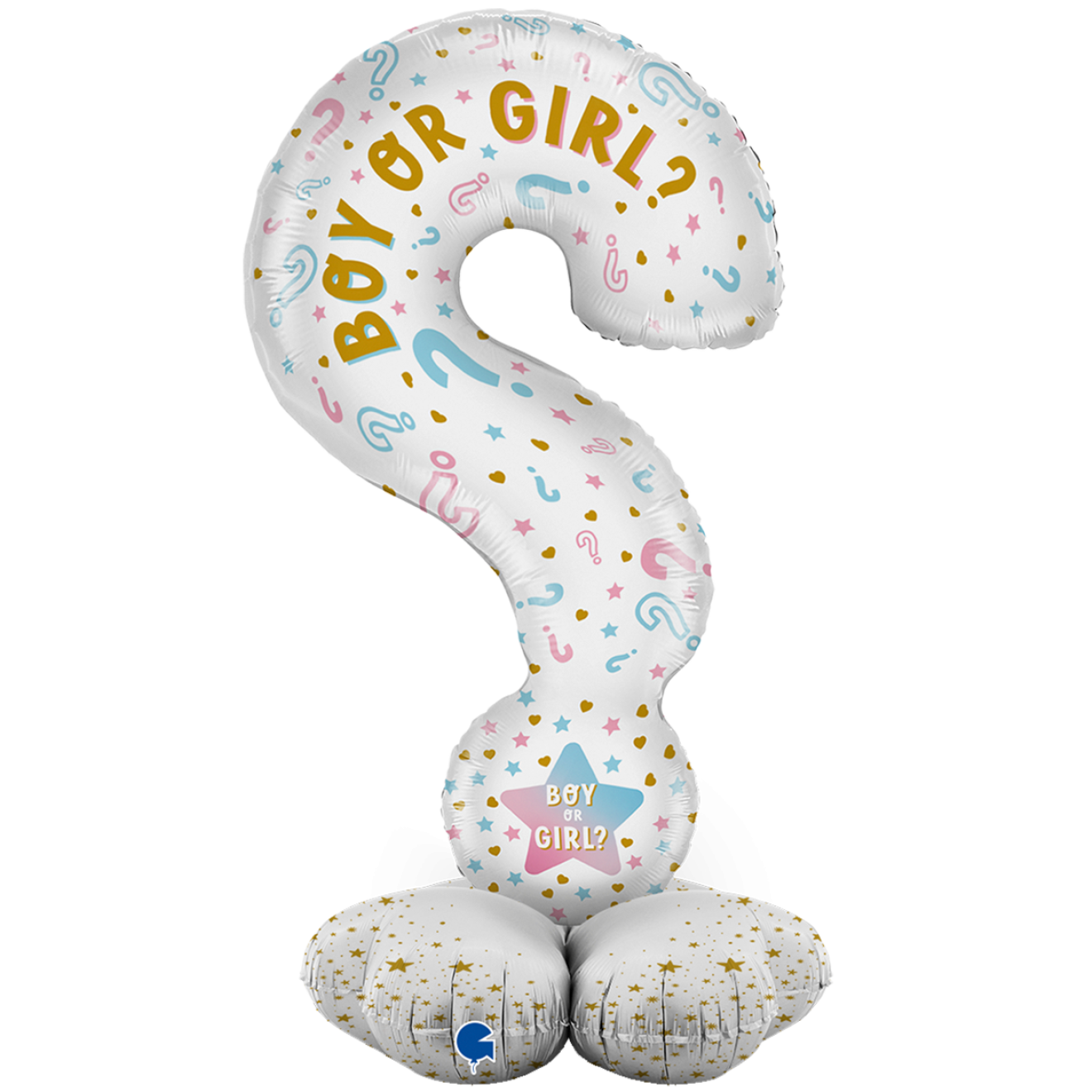1 Balloon XXL - The Standups - Question Mark Gender Reveal