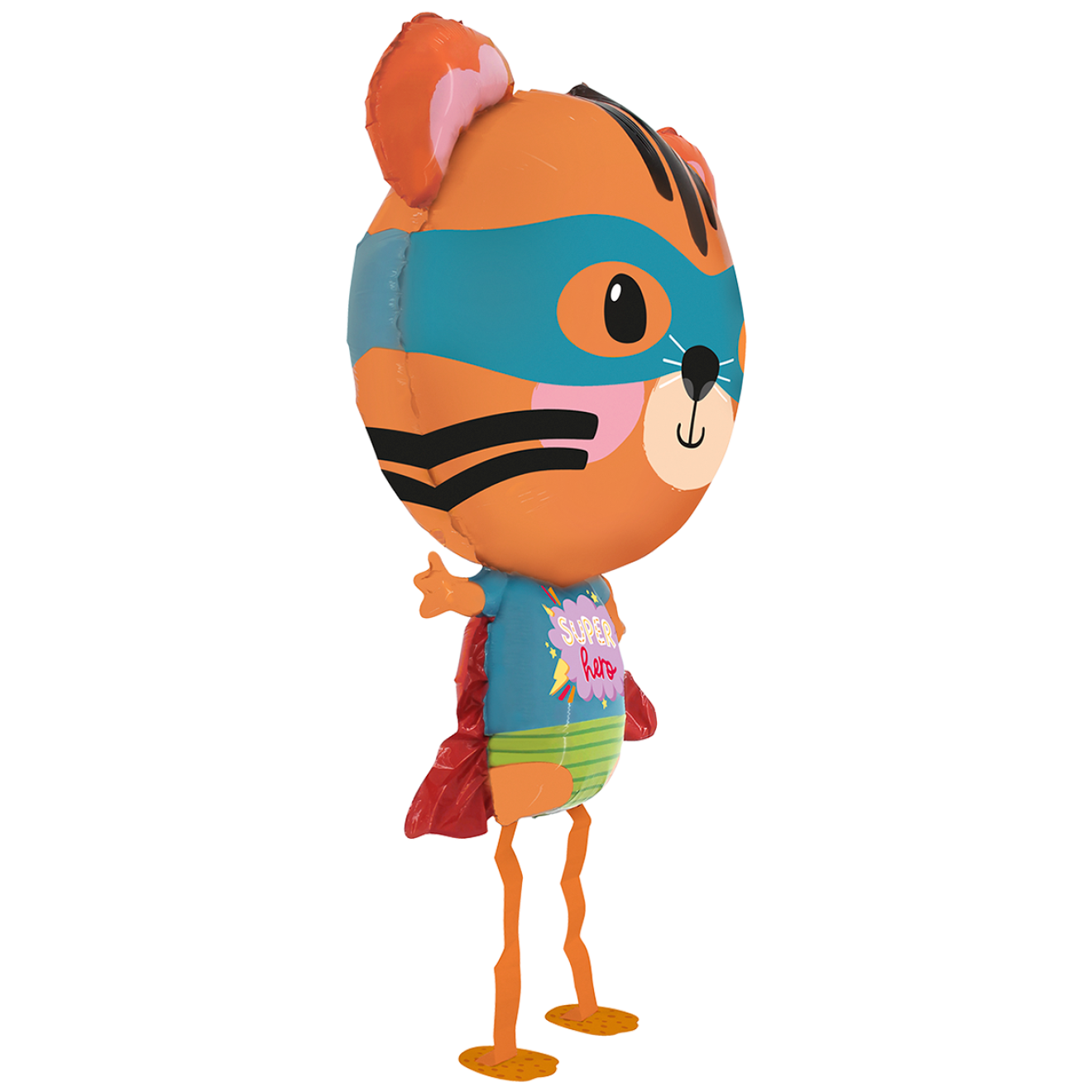 1 Balloon XXL - Pet Walker - Superhero Tiger