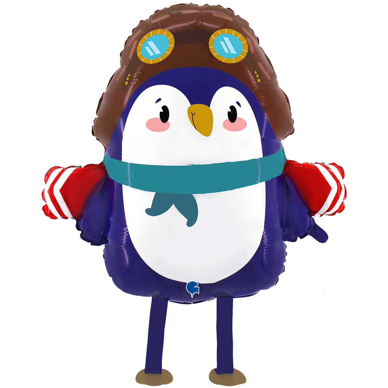 1 Balloon XXL - Pet Walker - Aviator Penguin