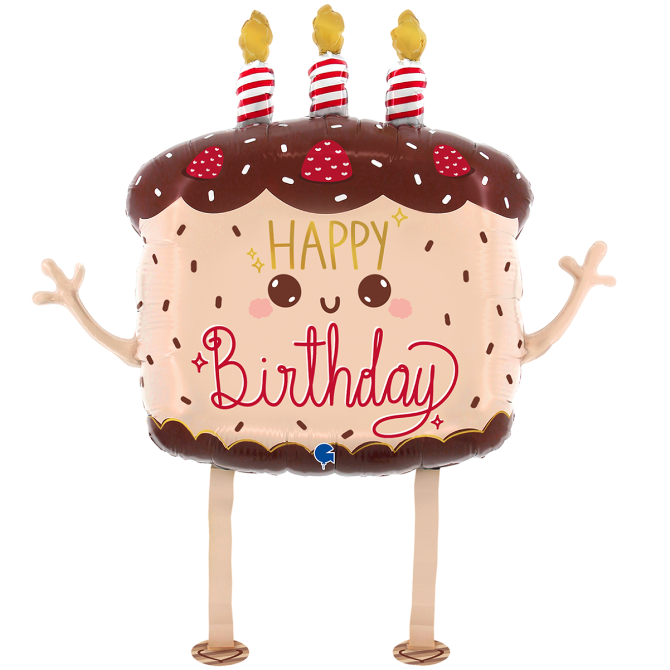 1 Balloon - Pet Walker - Kawaii Cake