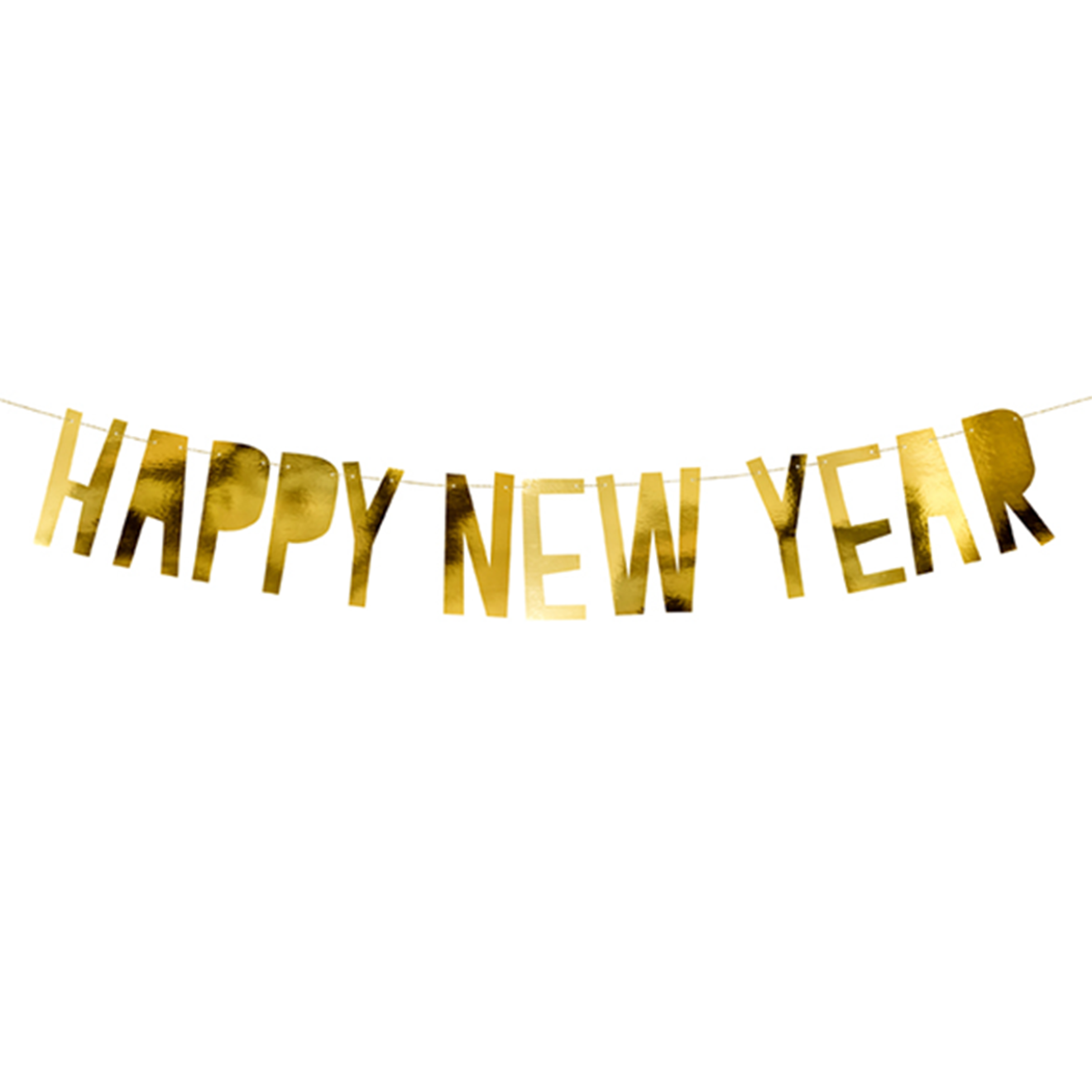 1 Bannergirlande - Happy New Year Festive