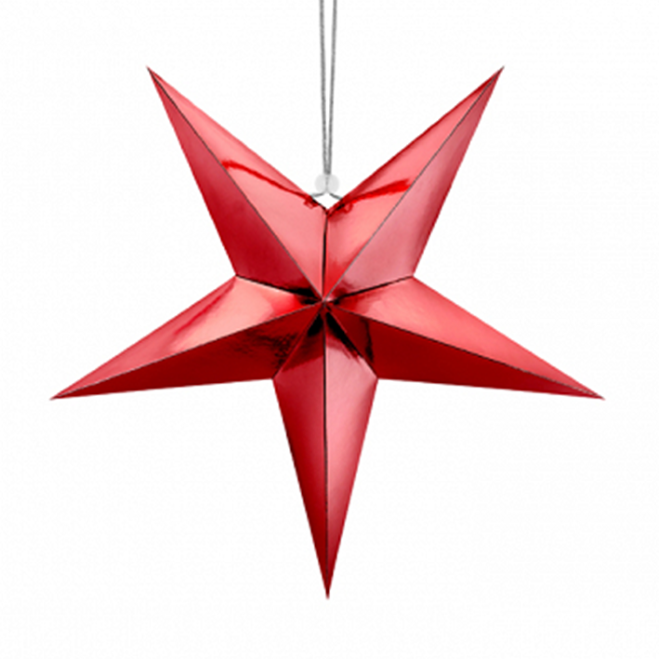 1 Paperstar - 45cm - Rot