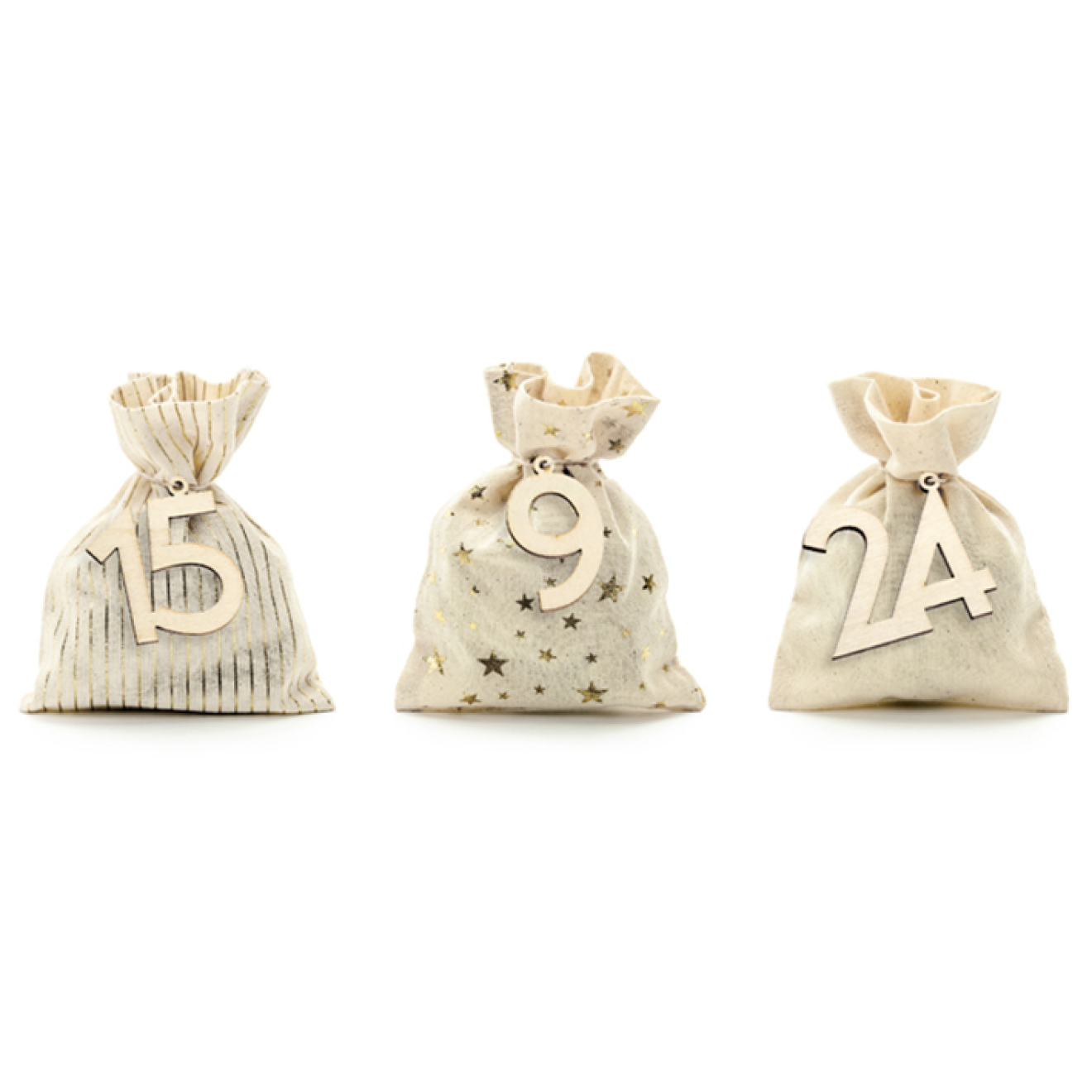 1 Adventskalender Set - Christmas Bags