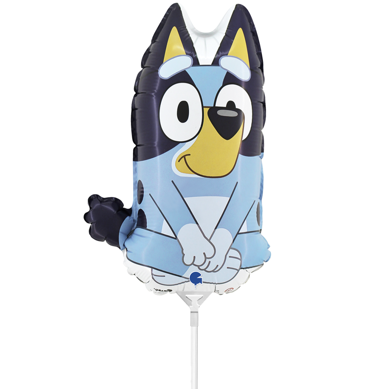 10 Miniballoons Airfilled - Bluey - Bluey (Unverpackt)