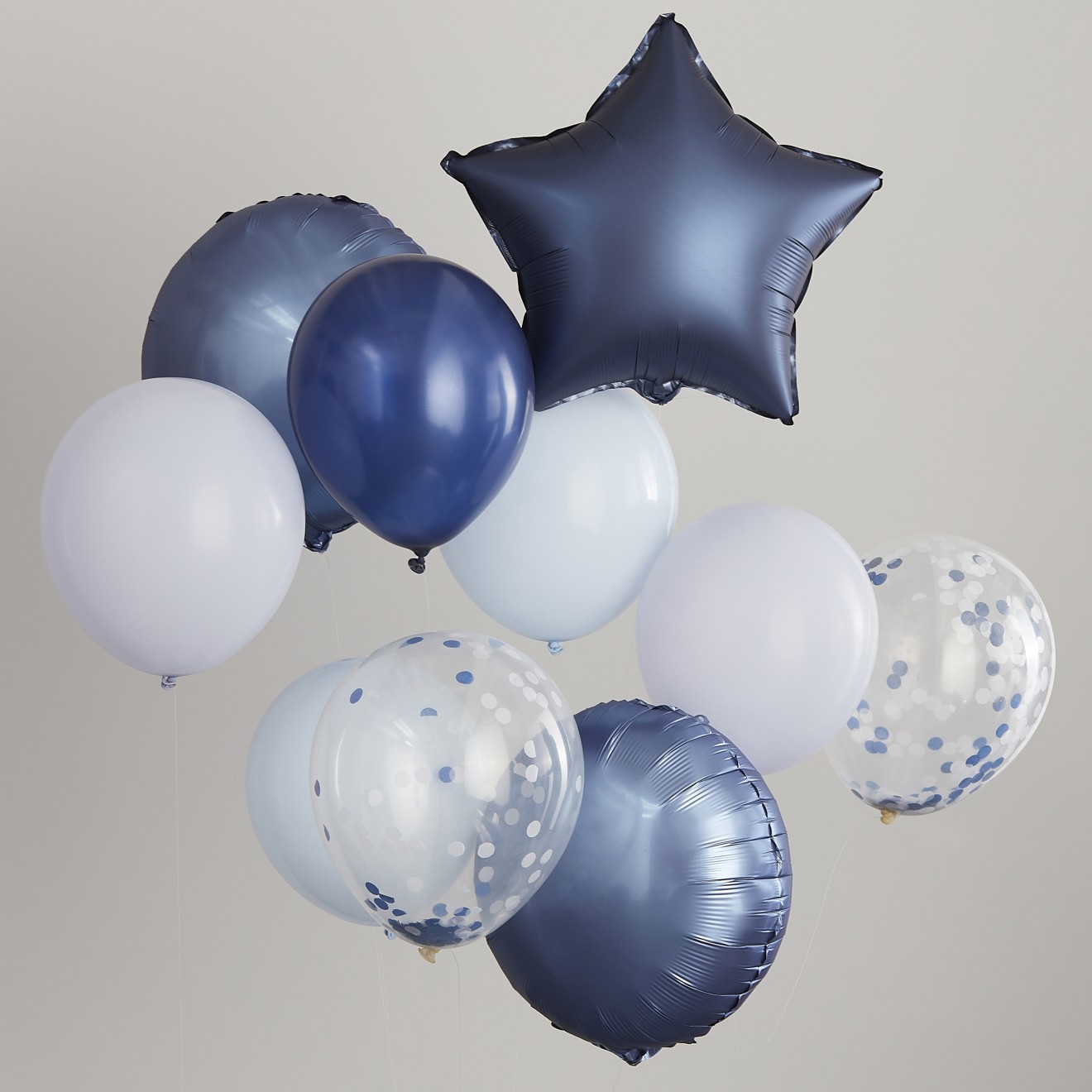 10 Balloon Bundle - Blue