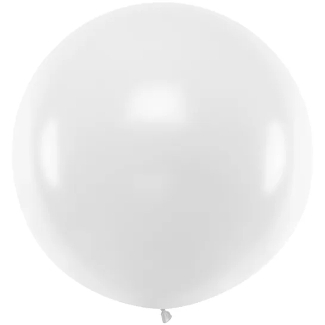 1 Riesenballon - Ø 1m - Weiß