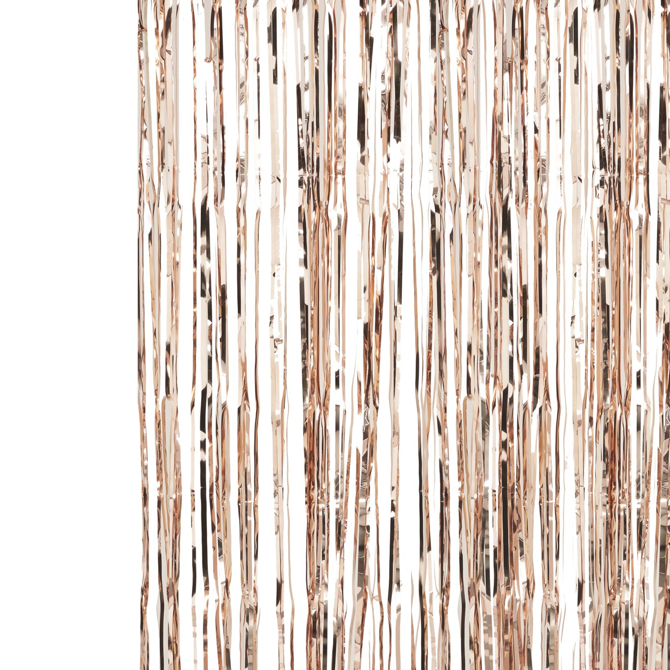 1 Fringe Curtain - Rose Gold