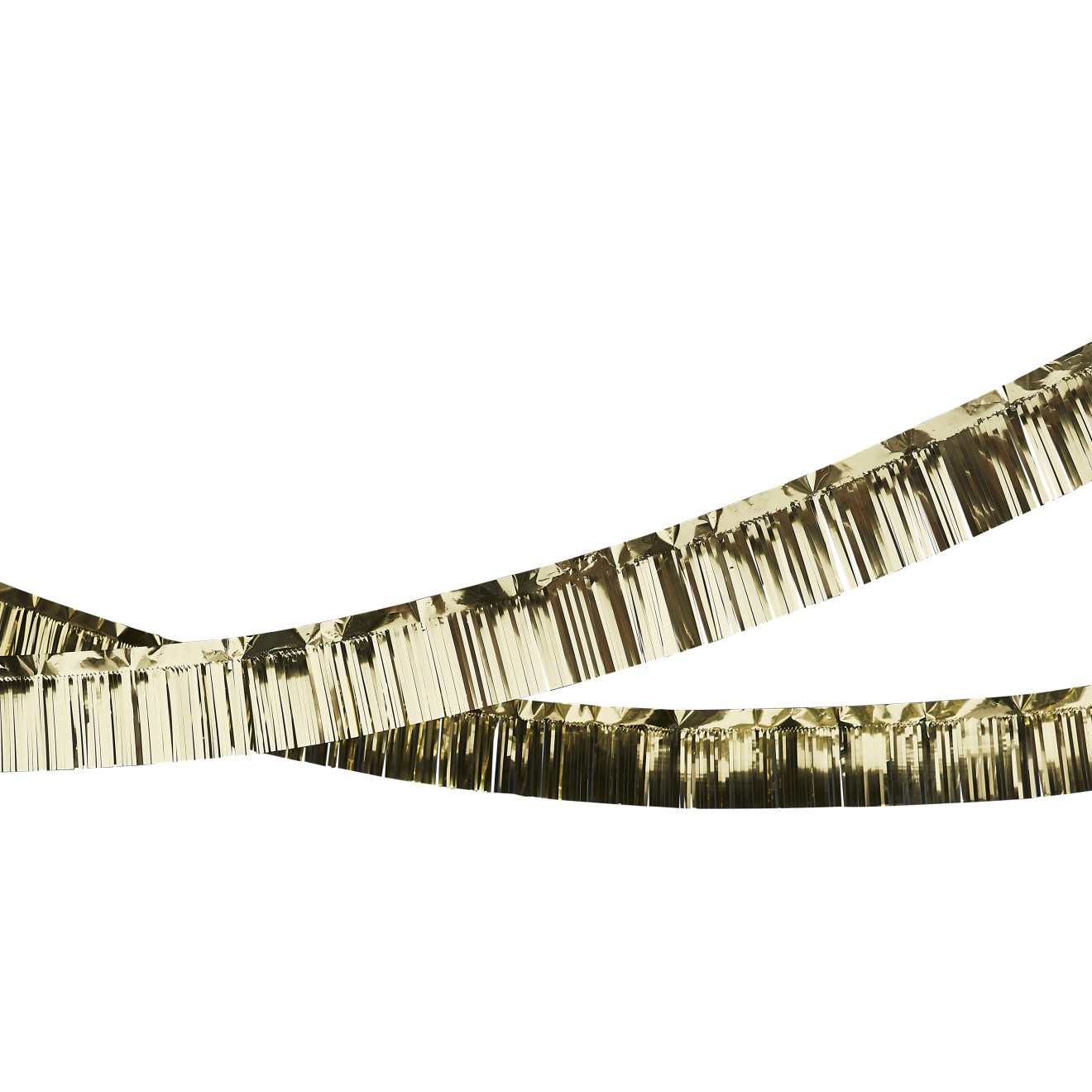 1 Garland - Fringe Foil - Gold