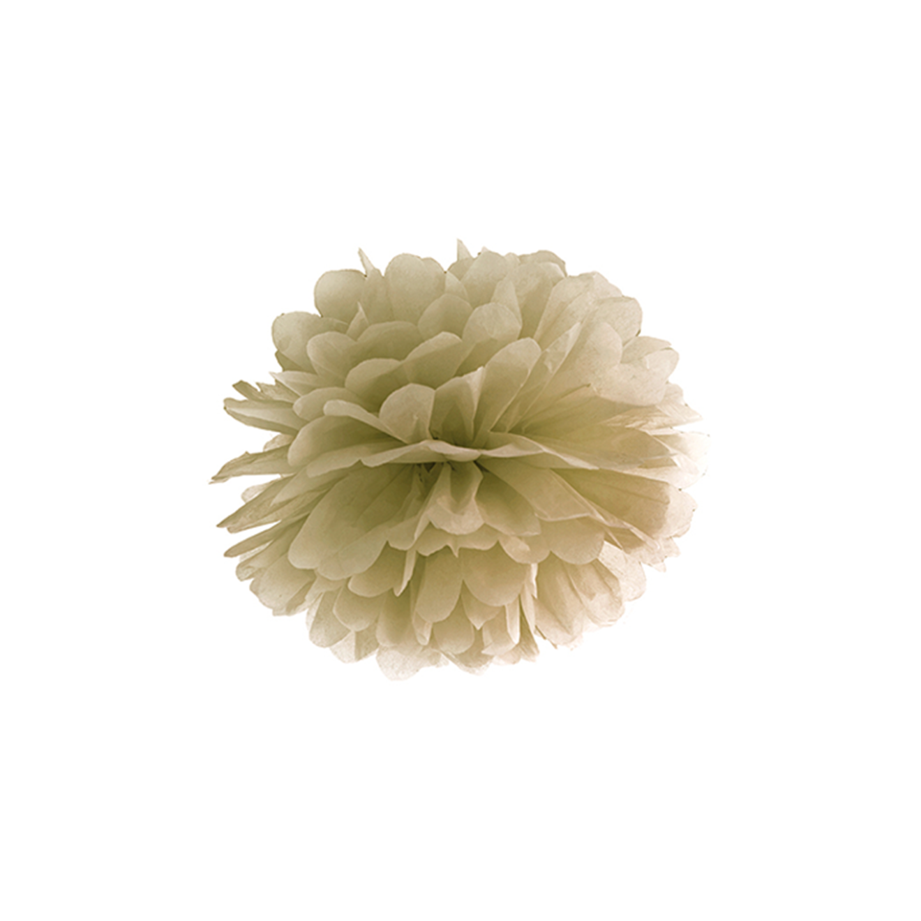 1 Pompom - Ø 25cm - Gold