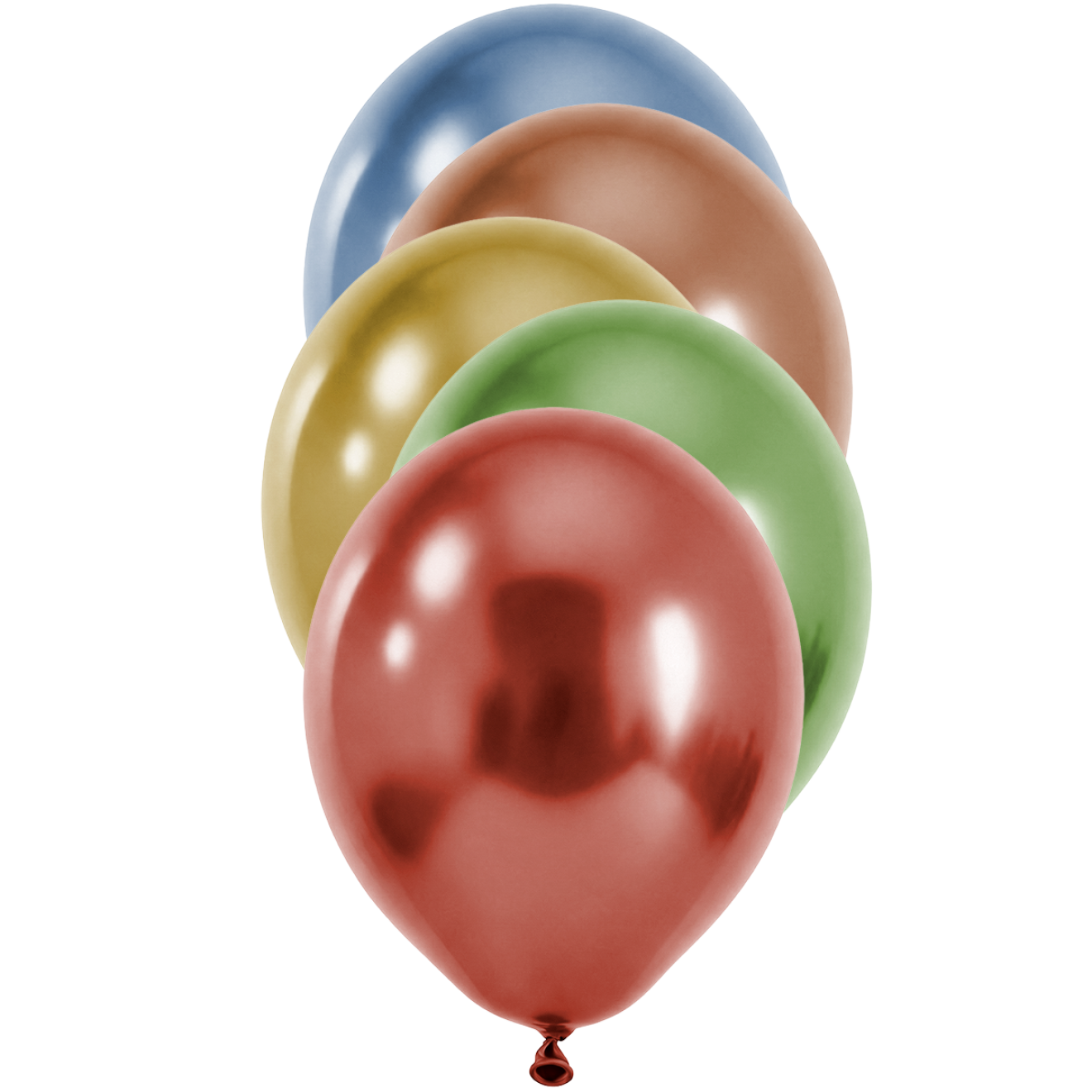 50 Luftballons - Ø30 cm - Reflex Assortment