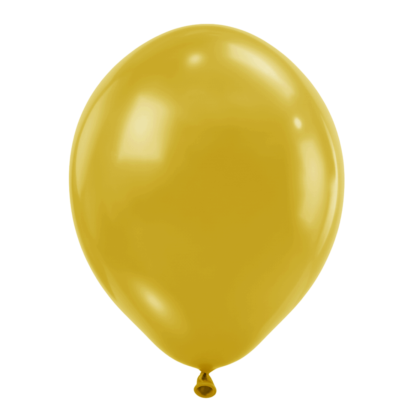 25 Luftballons - Ø46 cm - Mustard