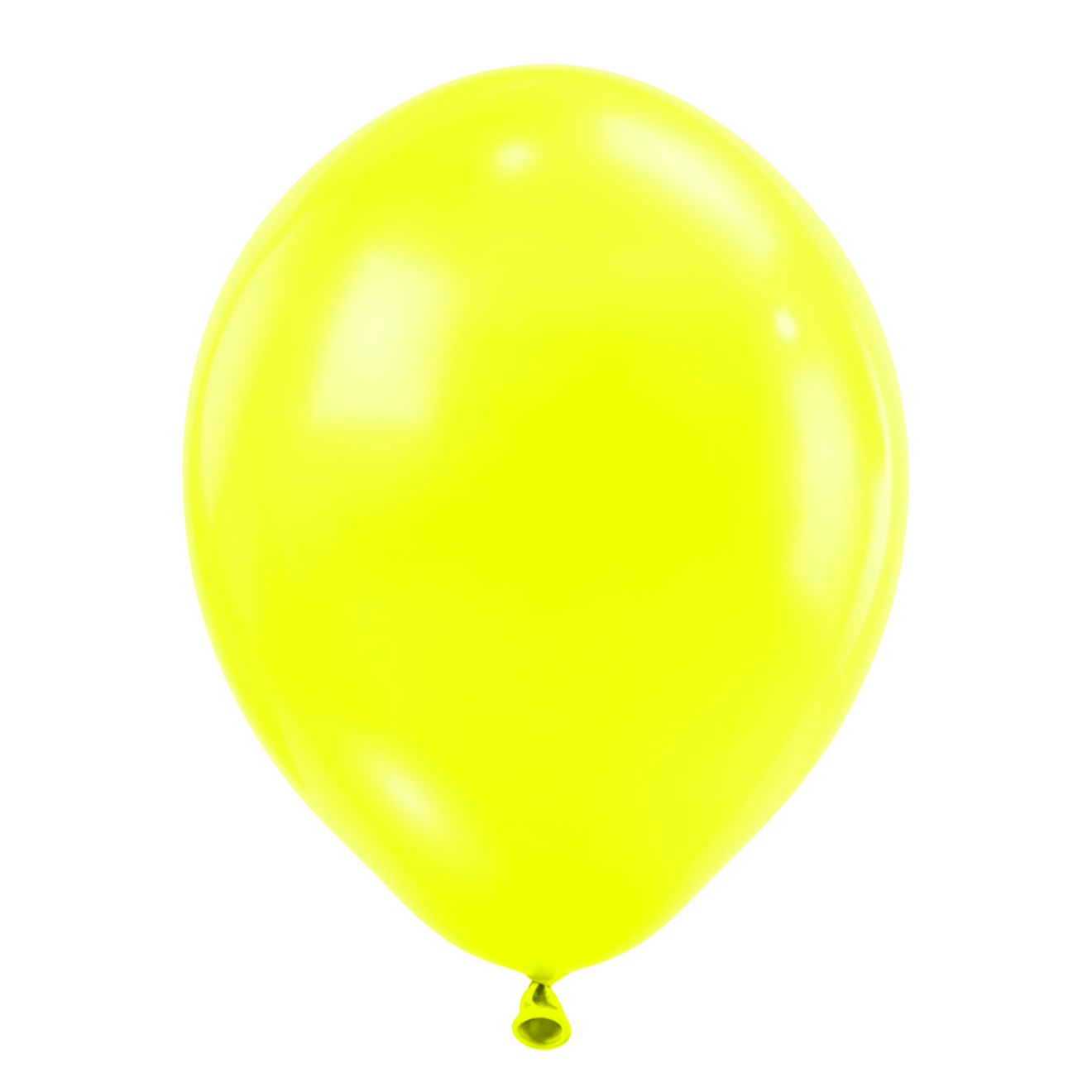 25 Luftballons - Ø46 cm - Neon Yellow